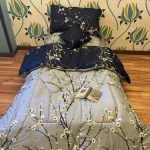 سرویس خواب مدل شکوفه های گیلاس کد 101 تک نفره چهار تکه - تصویر 2