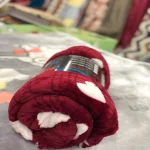 پتو تک و دونفره مخمل طرح قلبي لب دار - تصویر 8