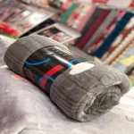 پتو تک و دونفره مخمل طرح قلبي لب دار - تصویر 5