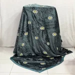 پتو دو نفره مخمل سوزنی طرح دار لب دار - تصویر 4