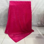 پتو تک نفره و دو نفره ابریشمی تک رنگ طرح دار لب دار - تصویر 10